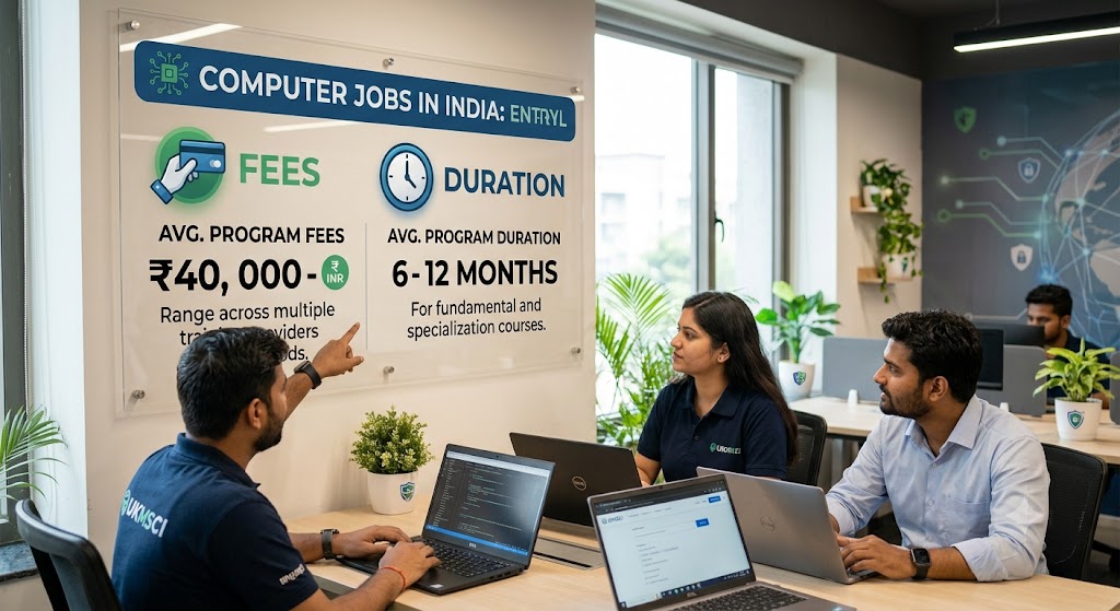Computer Jobs in India: Fees and Duration